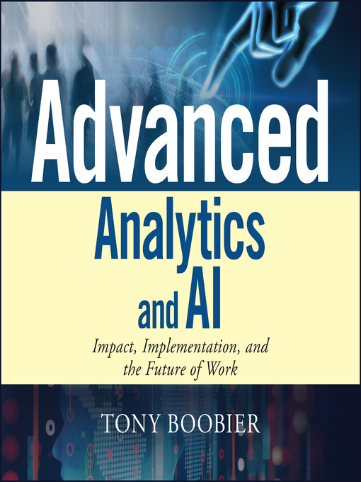 Title details for Advanced Analytics and AI by Tony Boobier - Wait list